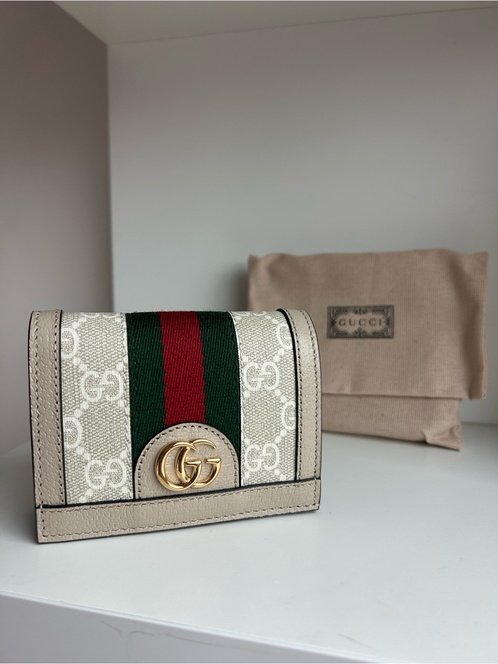 NWT GUCCI - Ophidia card case wallet